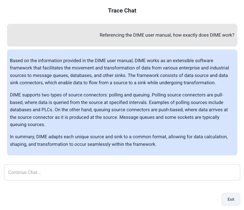 Trace Chat AI